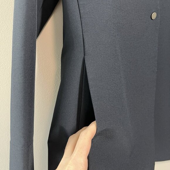 ADAY Strategy One Snape Button Blazer in Navy Blue - Picture 5 of 9